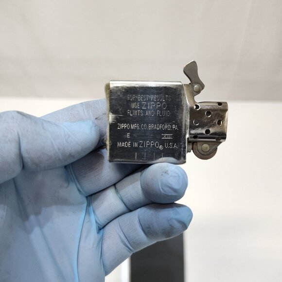 Zippo Factory Error 65th Anniversary Limited Edition Lighter 1932-1997 RARE VTG - Picture 7 of 9